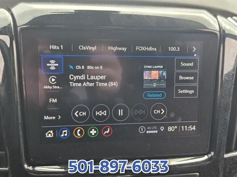 Used 2023 Black Metallic CHEVROLET AWD 4DR LT CLOTH W/1LT image 21