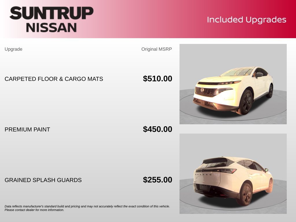 Certified Used 2025 White Nissan SV image 2