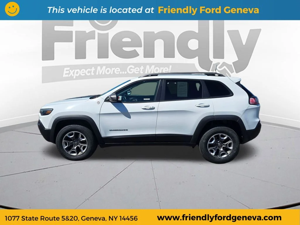 Used 2019 White Jeep Trailhawk image 8