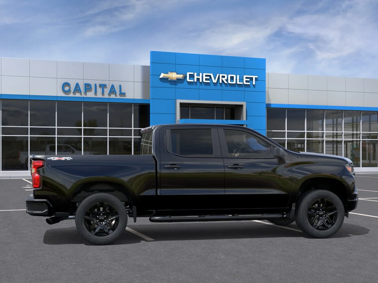 New 2026 Black Chevrolet Custom image 6