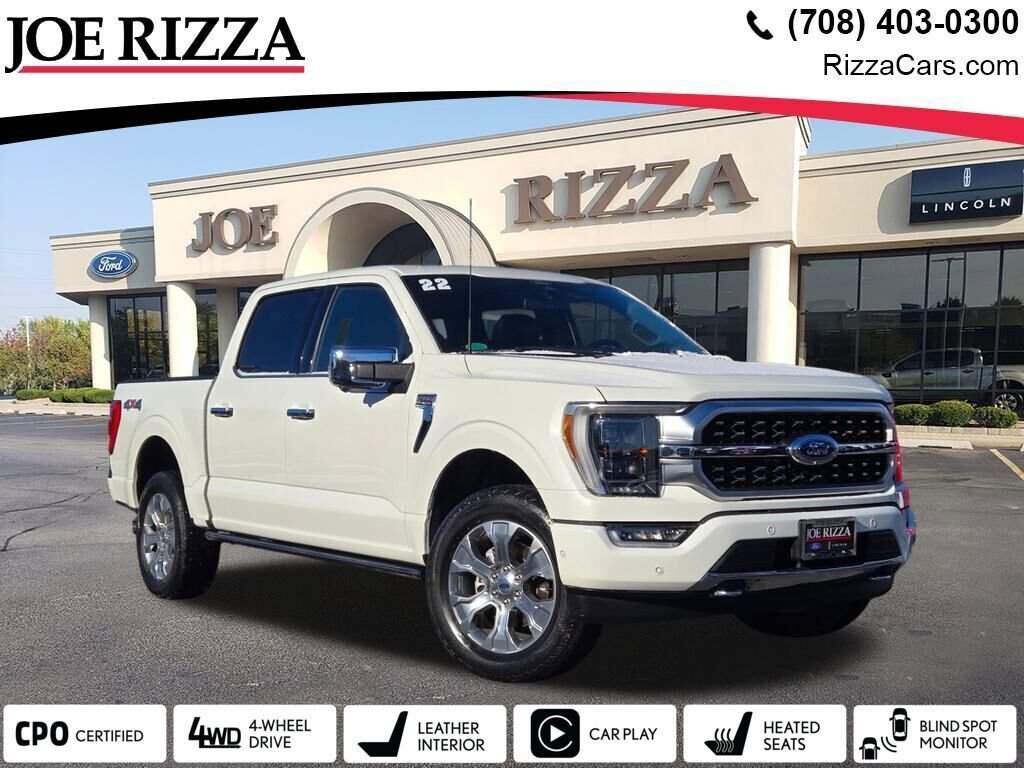 Certified Pre-Owned 2022 Ford F-150 Platinum 4D SuperCrew in
