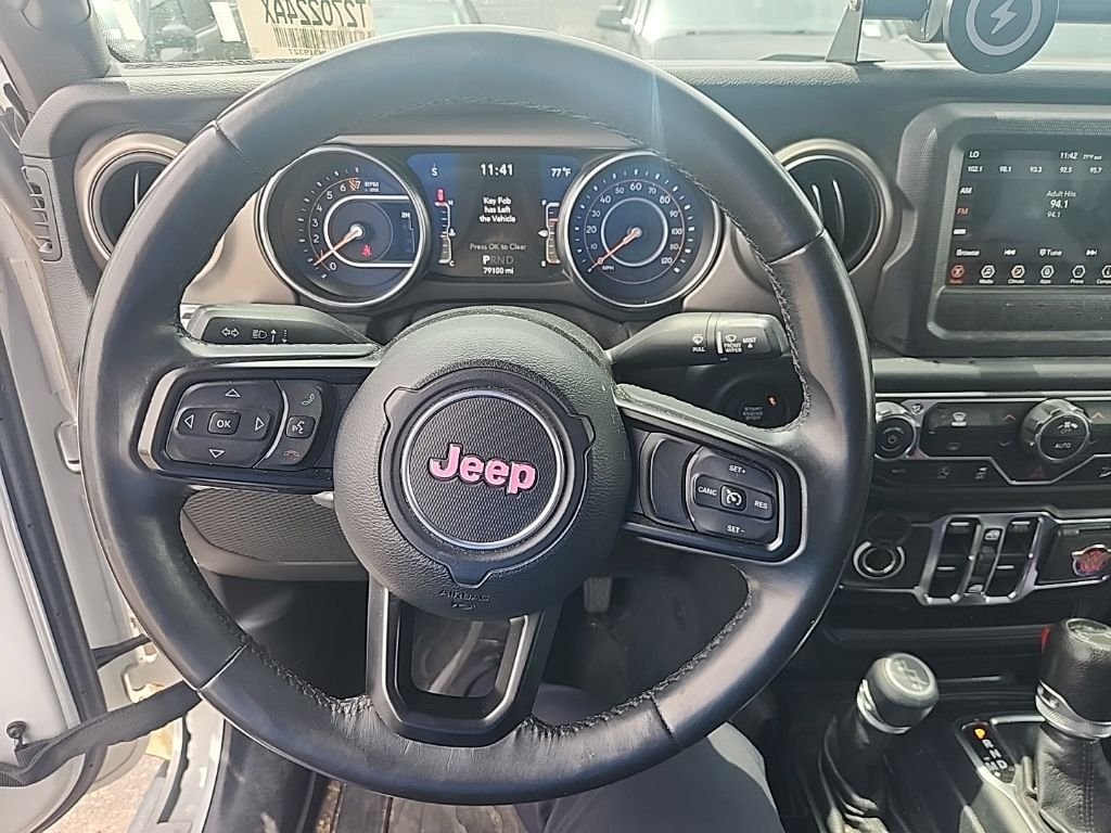 Used 2018 White Jeep Unlimited Sport S image 22
