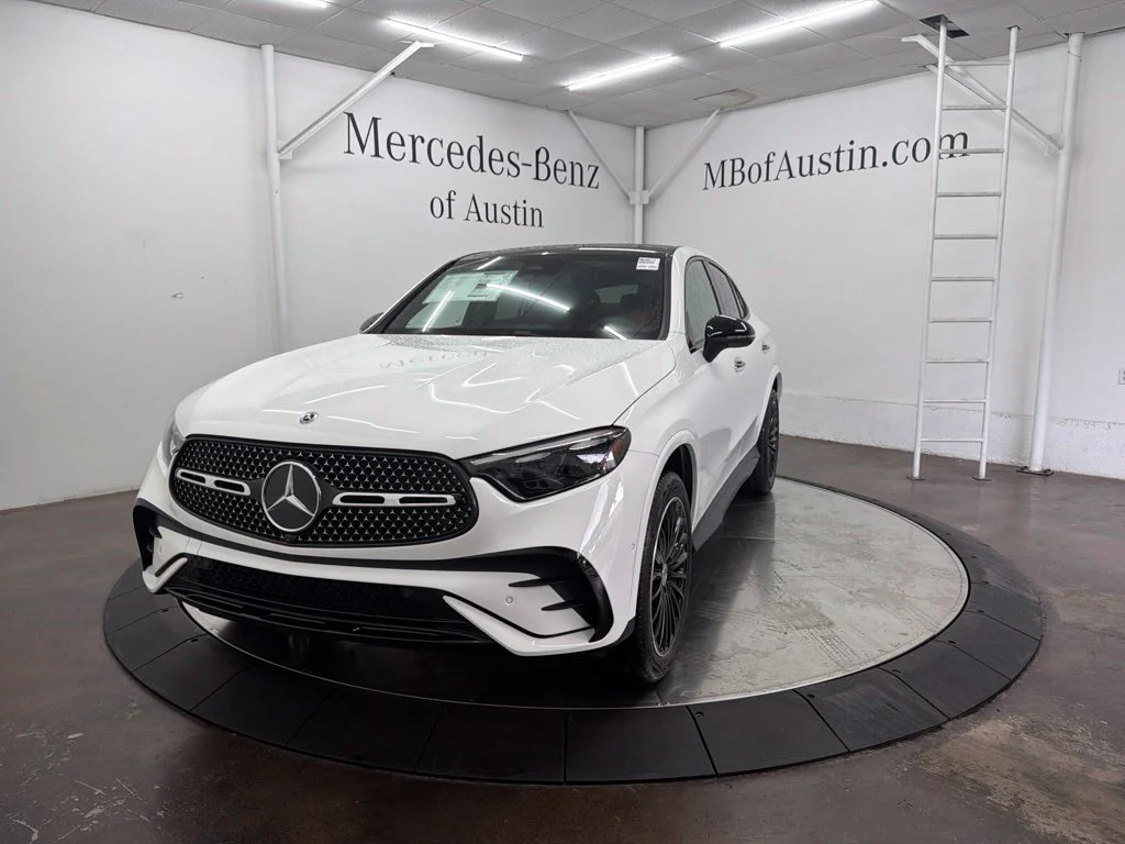 New 2027 White Mercedes-Benz GLC 300 Coupe image 3
