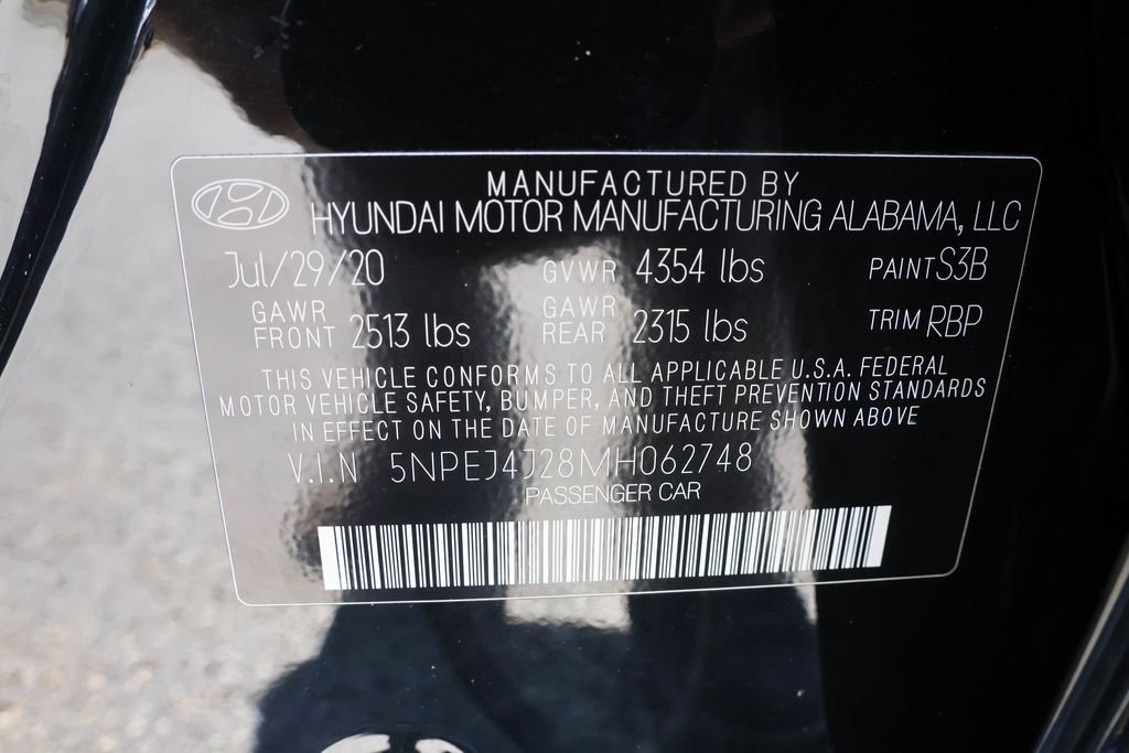 Used 2021 Black Hyundai SEL Plus image 40