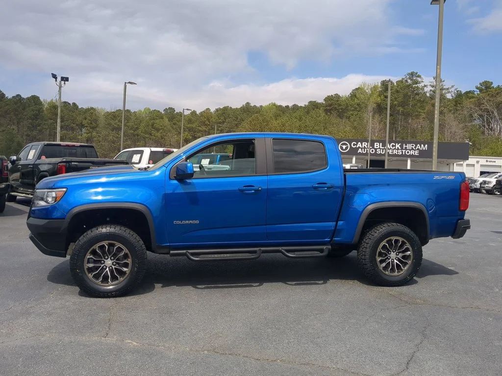 Used 2019 Kinetic Blue Metallic Chevrolet 4WD ZR2 image 8