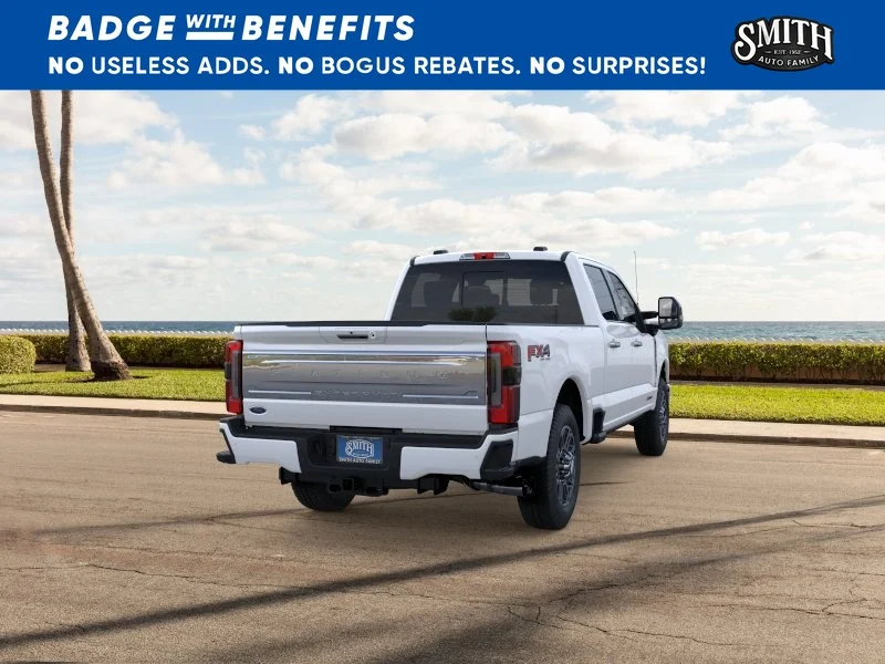 New 2026 Star White Metallic Tri-Coat Ford F-250® Platinum® image 9