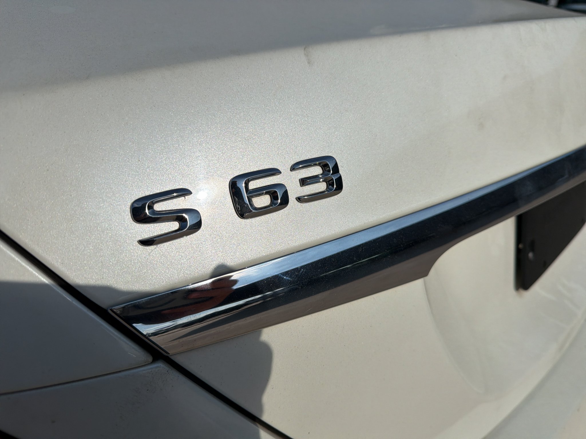 Used 2015 designo Diamond White Mercedes-Benz S63 AMG® image 8