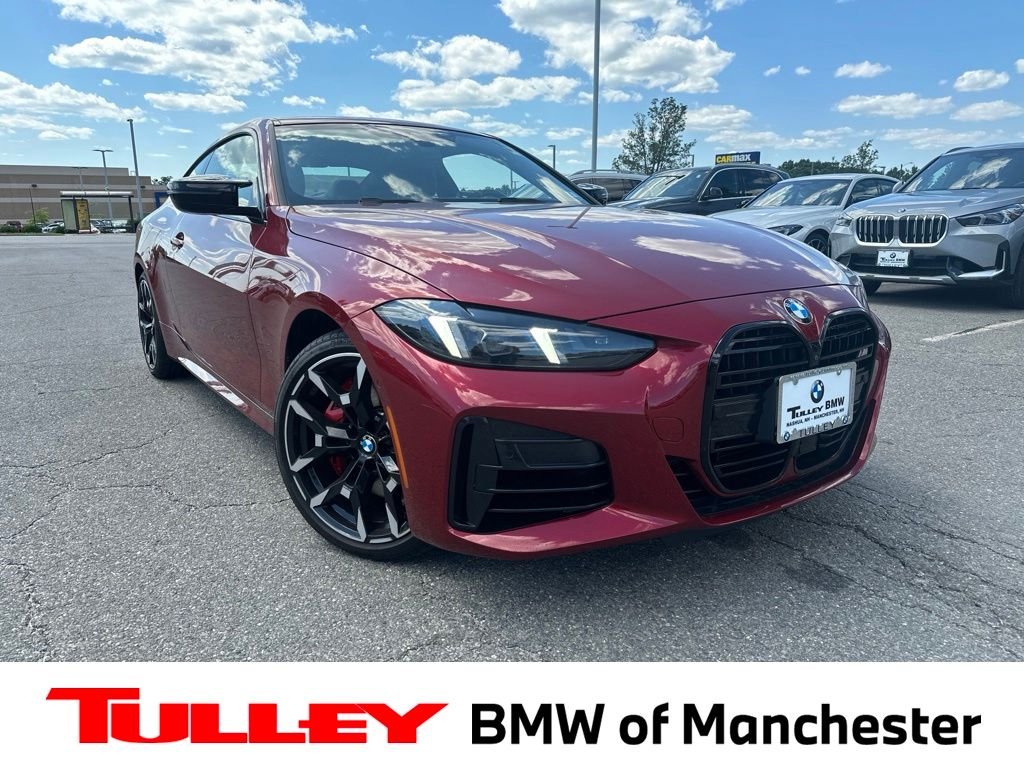 Certified Used 2025 Red BMW M440i xDrive image 1
