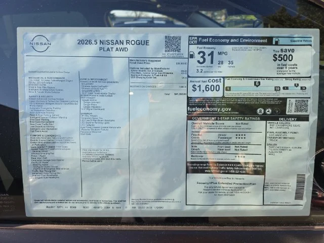 New 2026 Champagne Silver Metallic Nissan Platinum image 31
