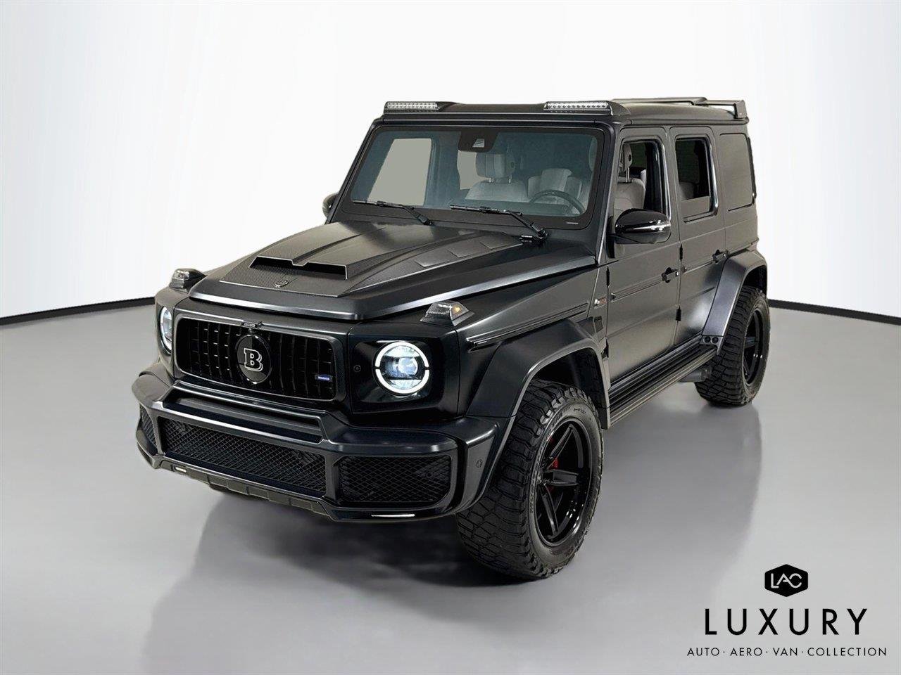 Used 2020 designo Night Black Magno Mercedes-Benz AMG® G 63 | Brabus Widebody | Factory Matte Black image 3