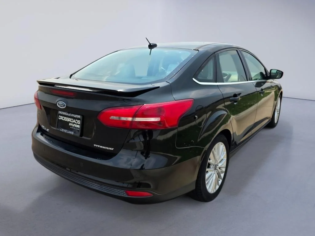 Used 2018 Shadow Black Ford Titanium image 5