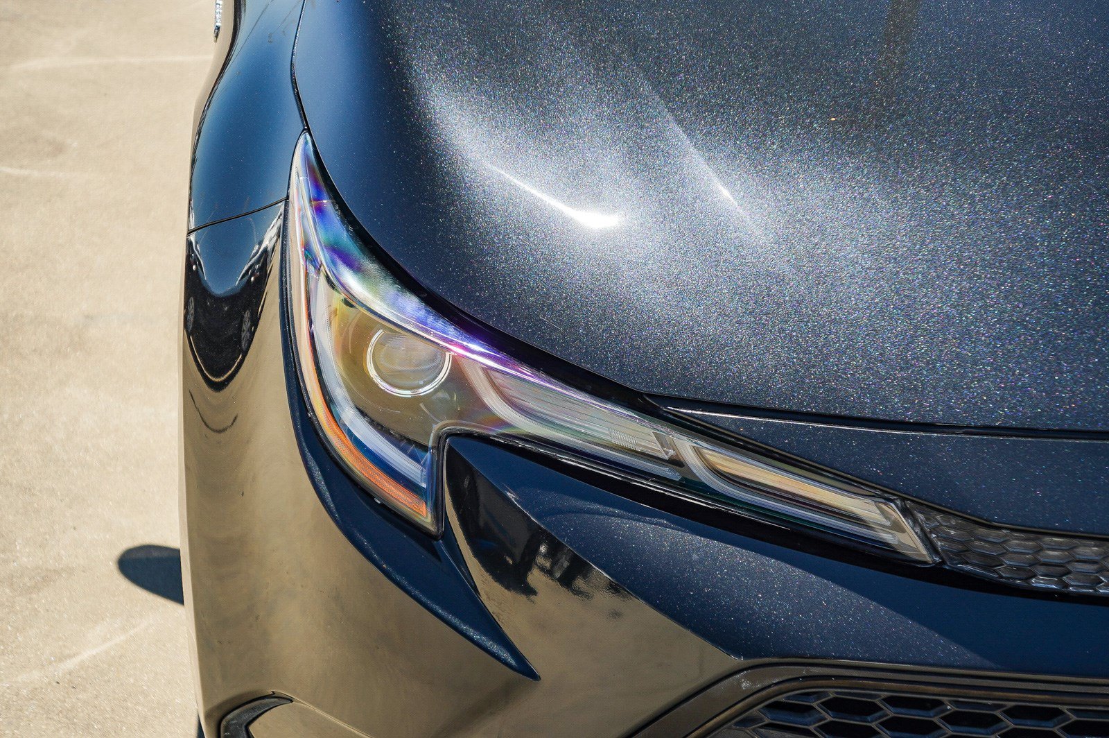 Used 2021 Black Sand Pearl Toyota Hybrid LE image 8