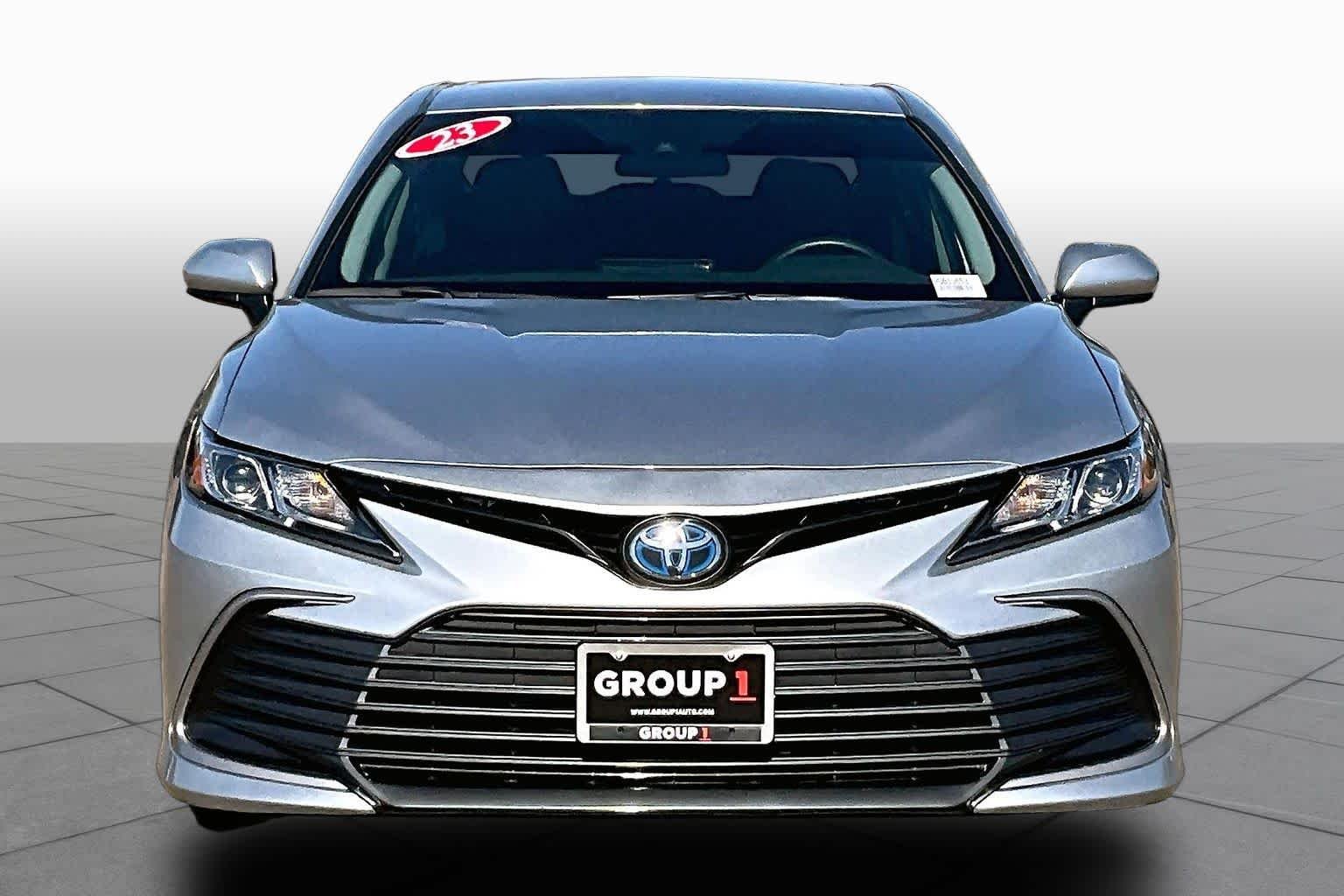 Used 2023 Celestial Silver Metallic Toyota Hybrid LE image 3