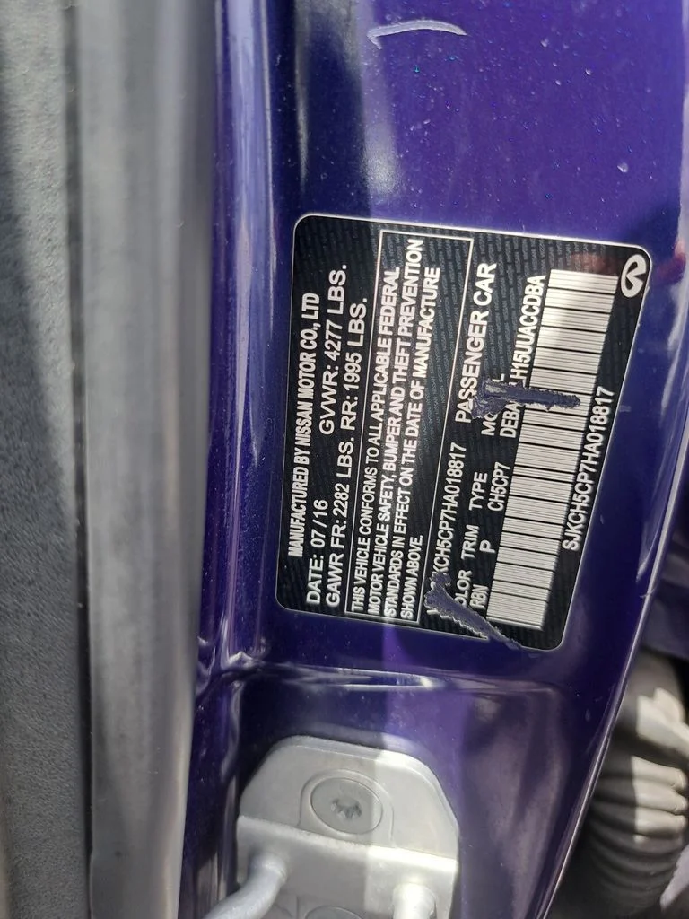 Used 2017 Blue INFINITI Premium image 22