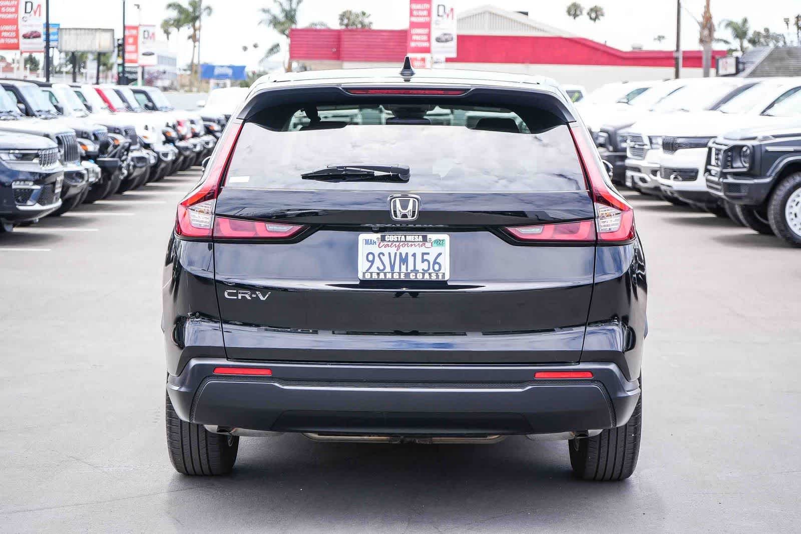 Used 2025 Crystal Black Pearl Honda EX image 7