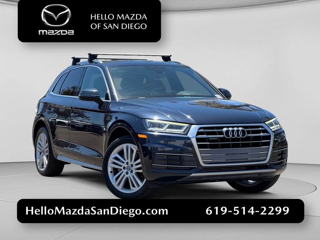Used 2019 Navarra Blue Metallic Audi 2.0T Premium Plus image 1