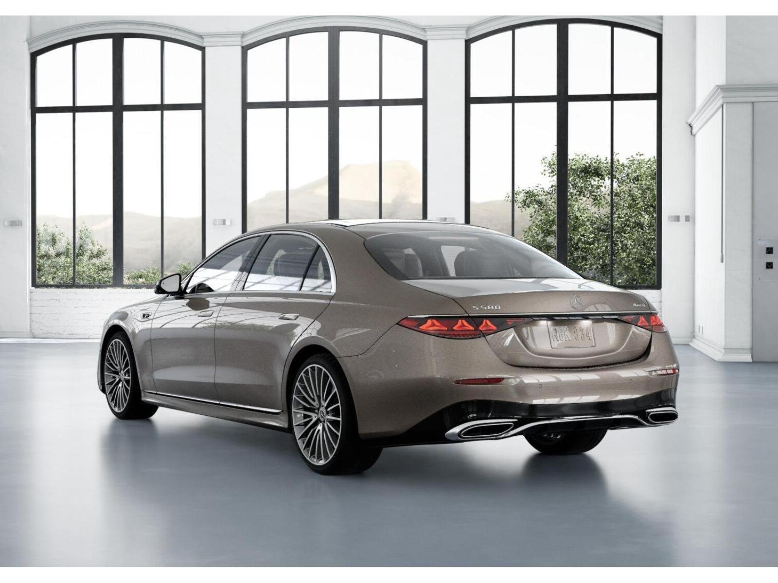 New 2027 Sonoran Brown Metallic MERCEDES-BENZ S 580 4MATIC® SEDAN image 28