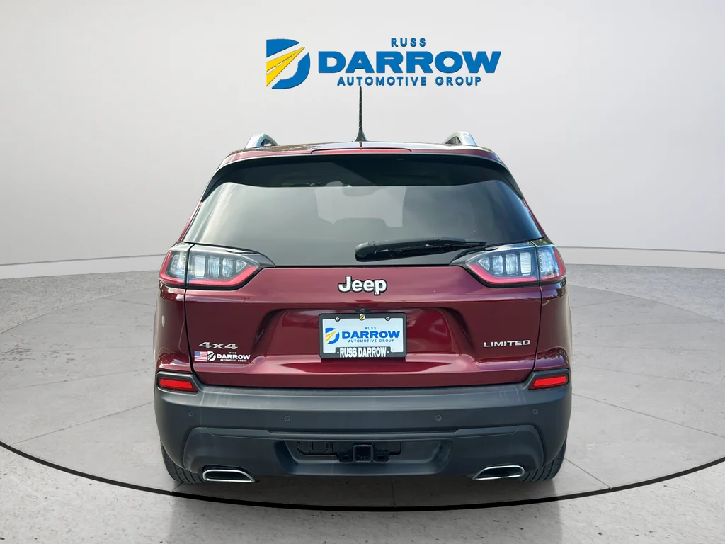 Used 2021 Red Jeep Limited image 4