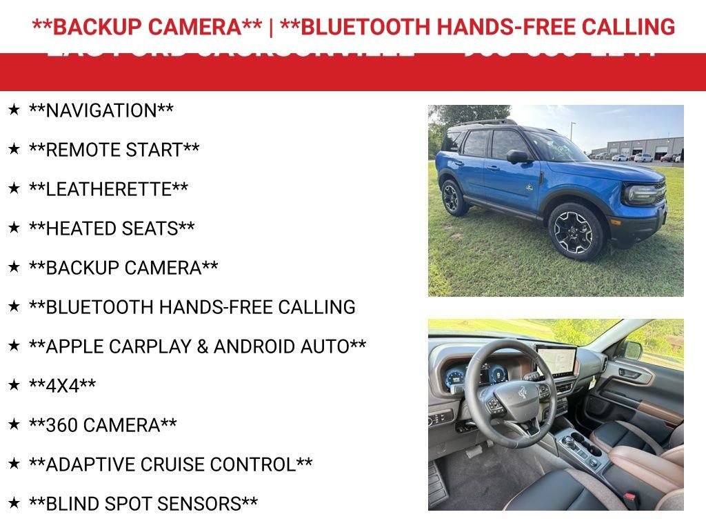 New 2025 Velocity Blue Metallic Ford Outer Banks® image 5