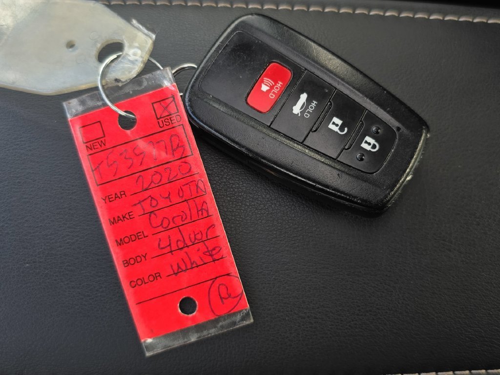 Certified Used 2020 White Toyota XLE image 42