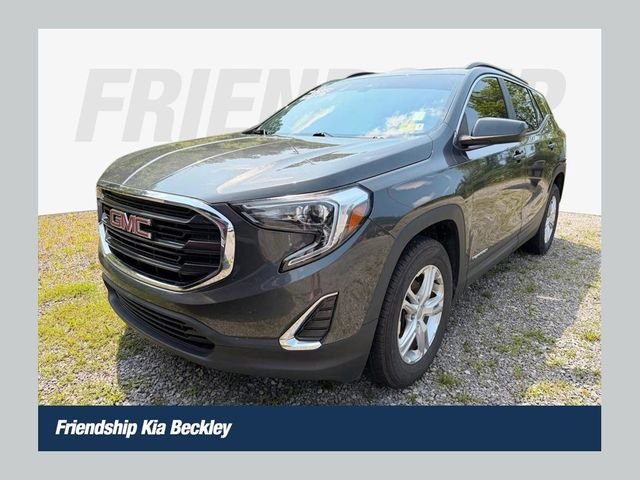 Used 2021 Gray GMC SLE image 1