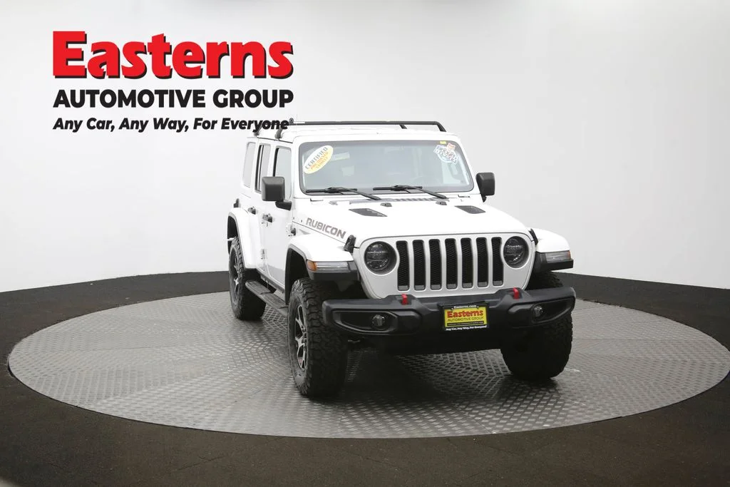 Used 2020 White Jeep Unlimited Rubicon image 53