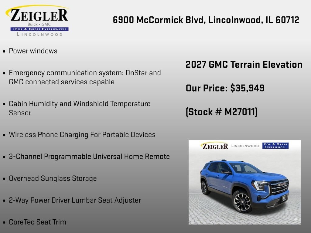 New 2027 Rapids Metallic GMC Elevation image 24