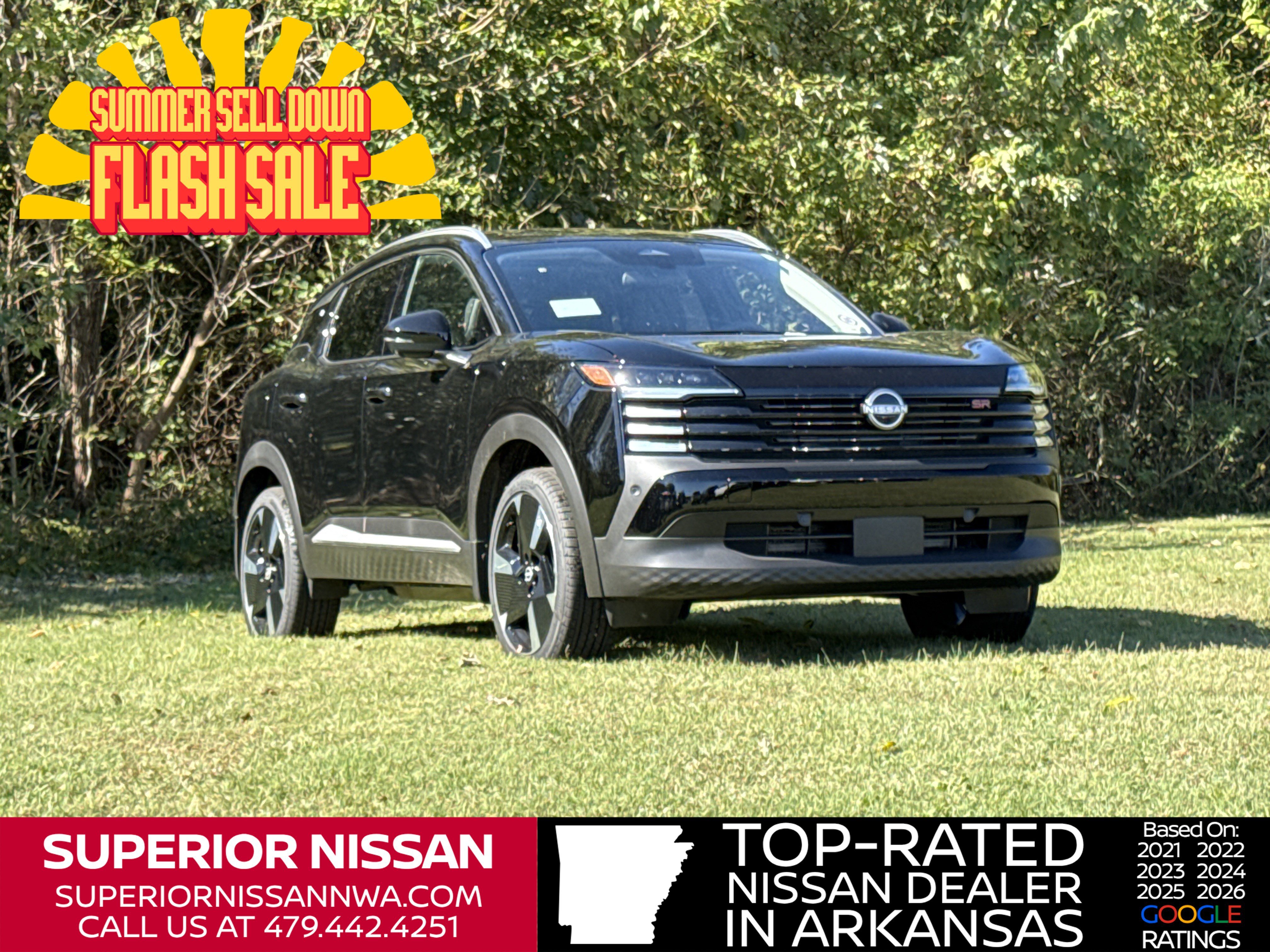 New 2026 Super Black Nissan SR image 1