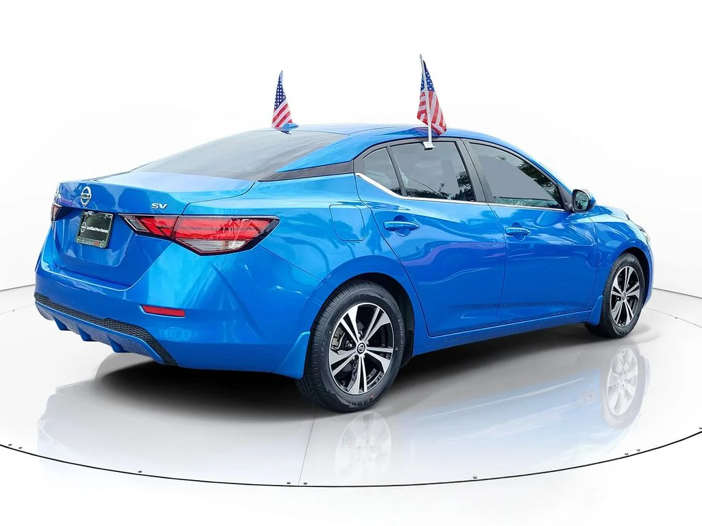 Certified Used 2023 Blue Nissan SV image 7