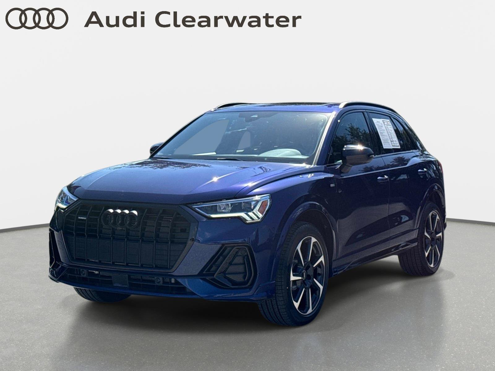 Certified Used 2025 Navarra Blue Metallic Audi S line Premium Plus image 1