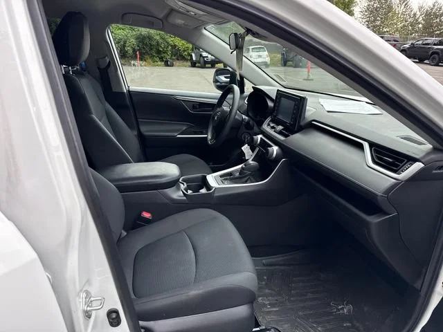 Used 2021 Super White Toyota LE image 9