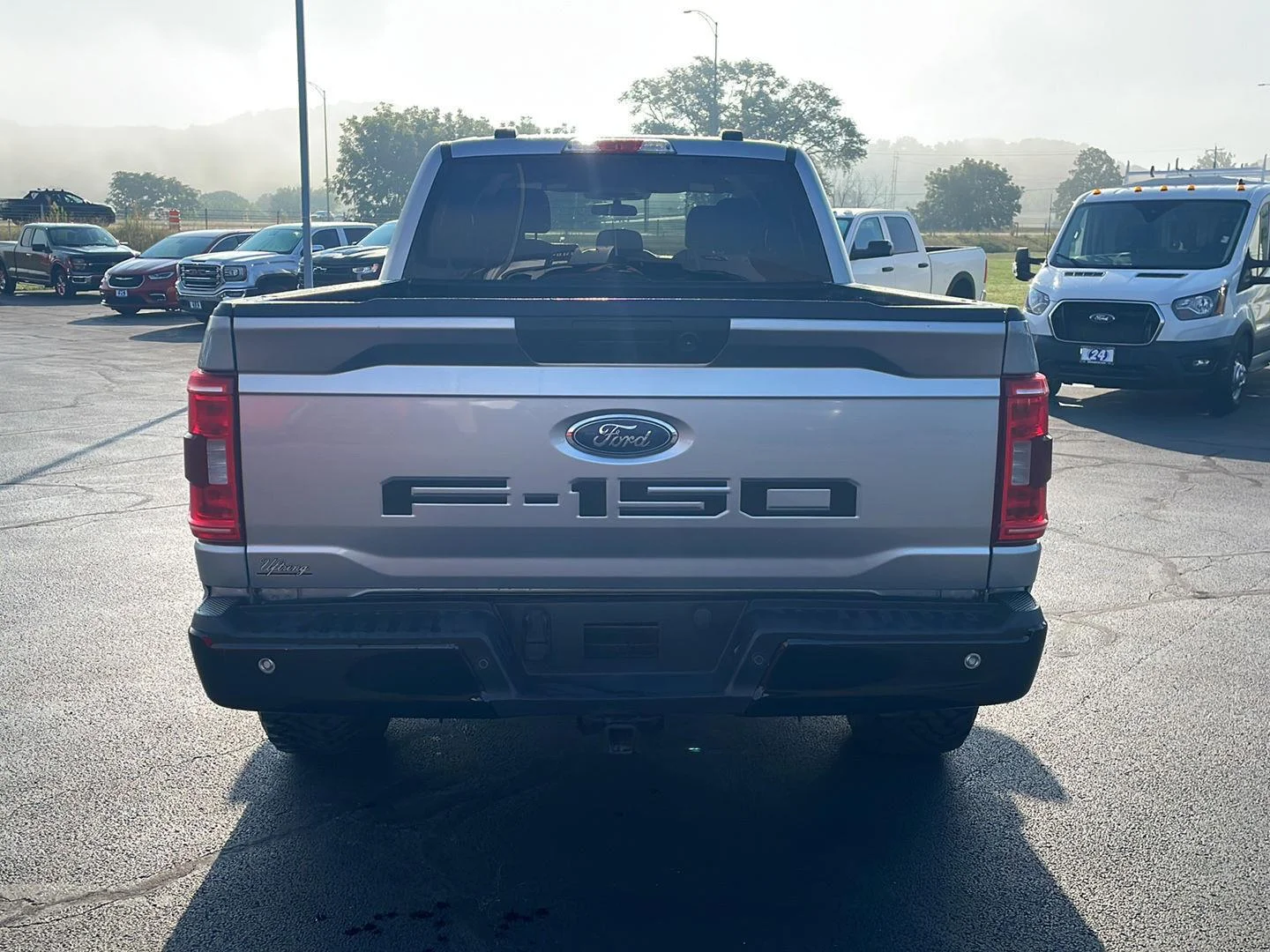 Used 2022 Iconic Silver Metallic Ford XLT image 4