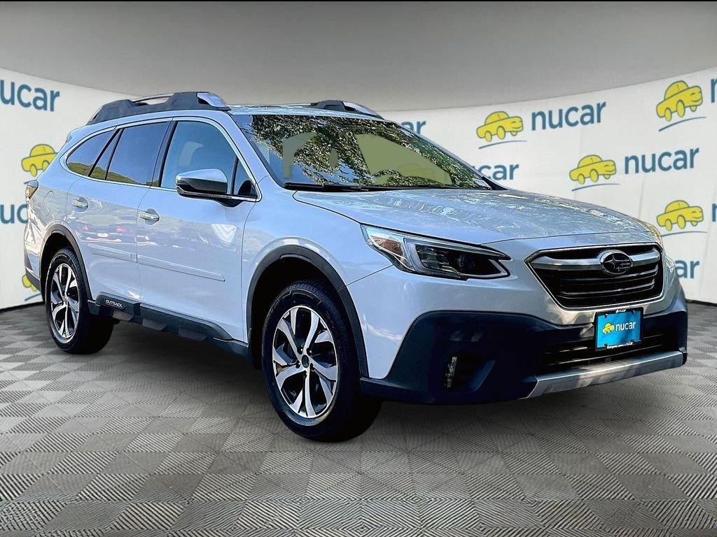 Used 2021 Crystal White Pearl Subaru Touring XT image 1