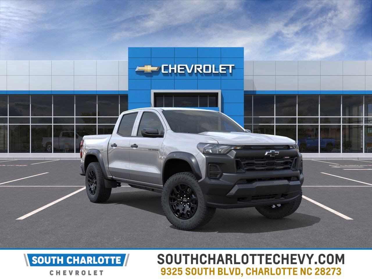 Sterling Gray Metallic 2026 Chevrolet Colorado Trail Boss Crew Cab 4WD Pickup Truck Four-Wheel Drive