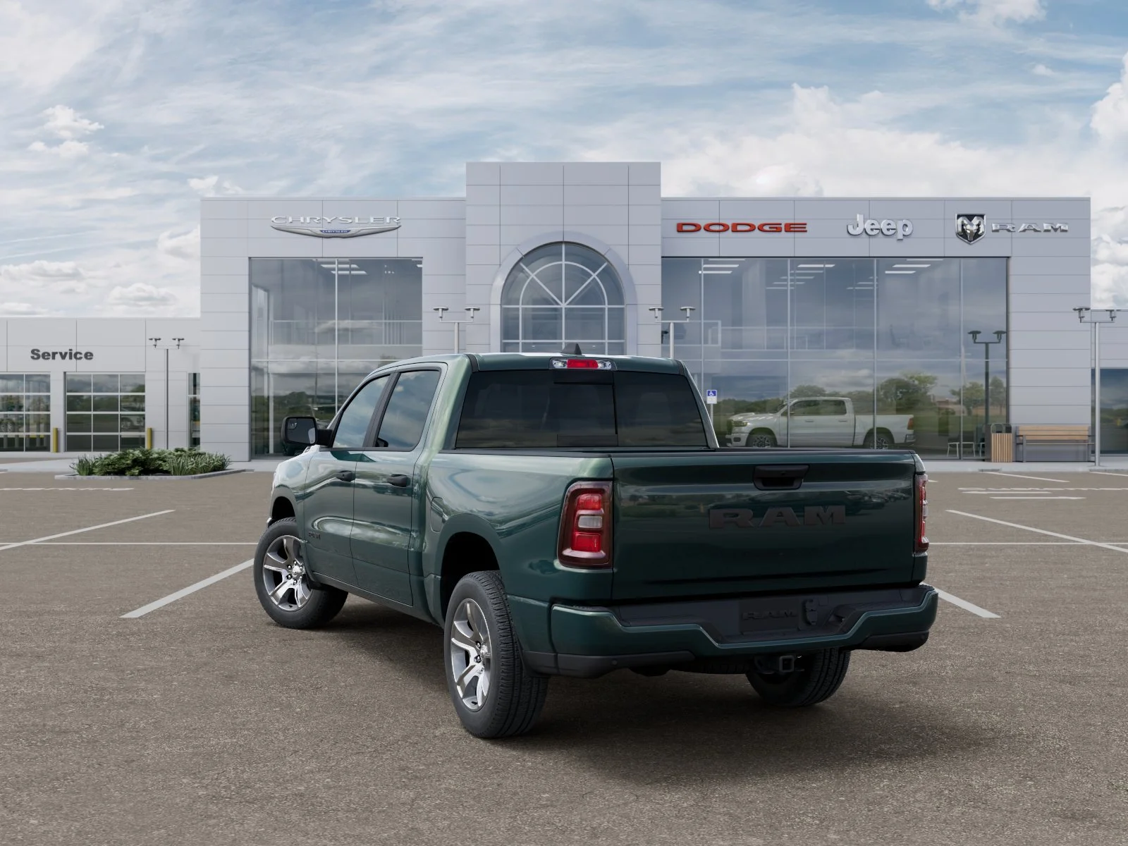 New 2026 Serrano-Green Metallic Exterior Paint RAM Express image 30