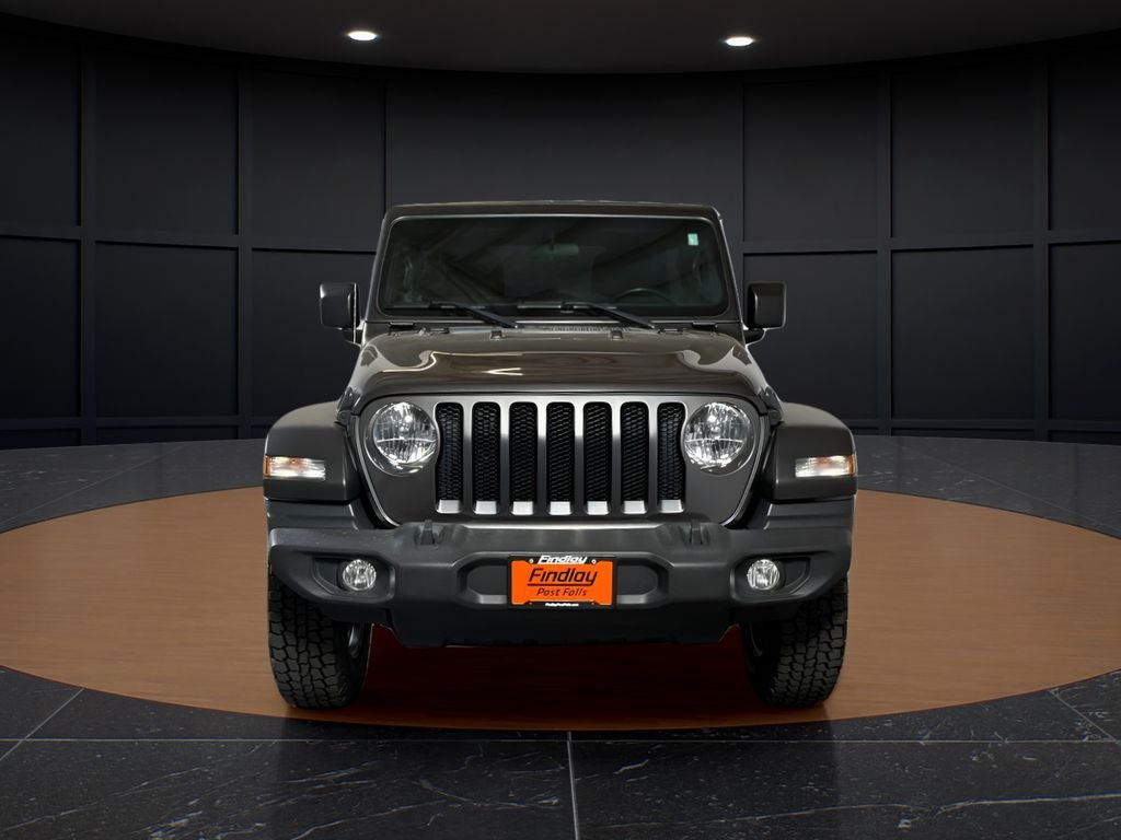 Used 2020 Gray Jeep Unlimited Sport S image 8