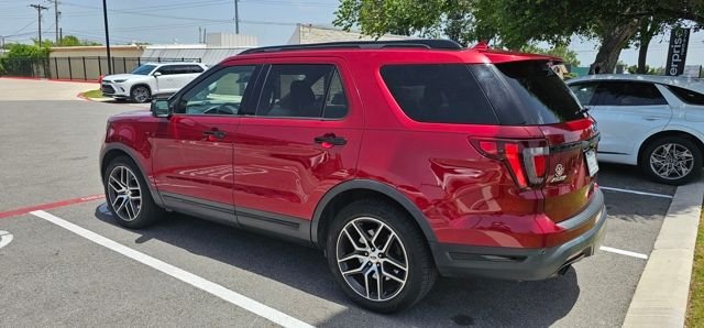 Used 2019 Red Ford Sport image 3