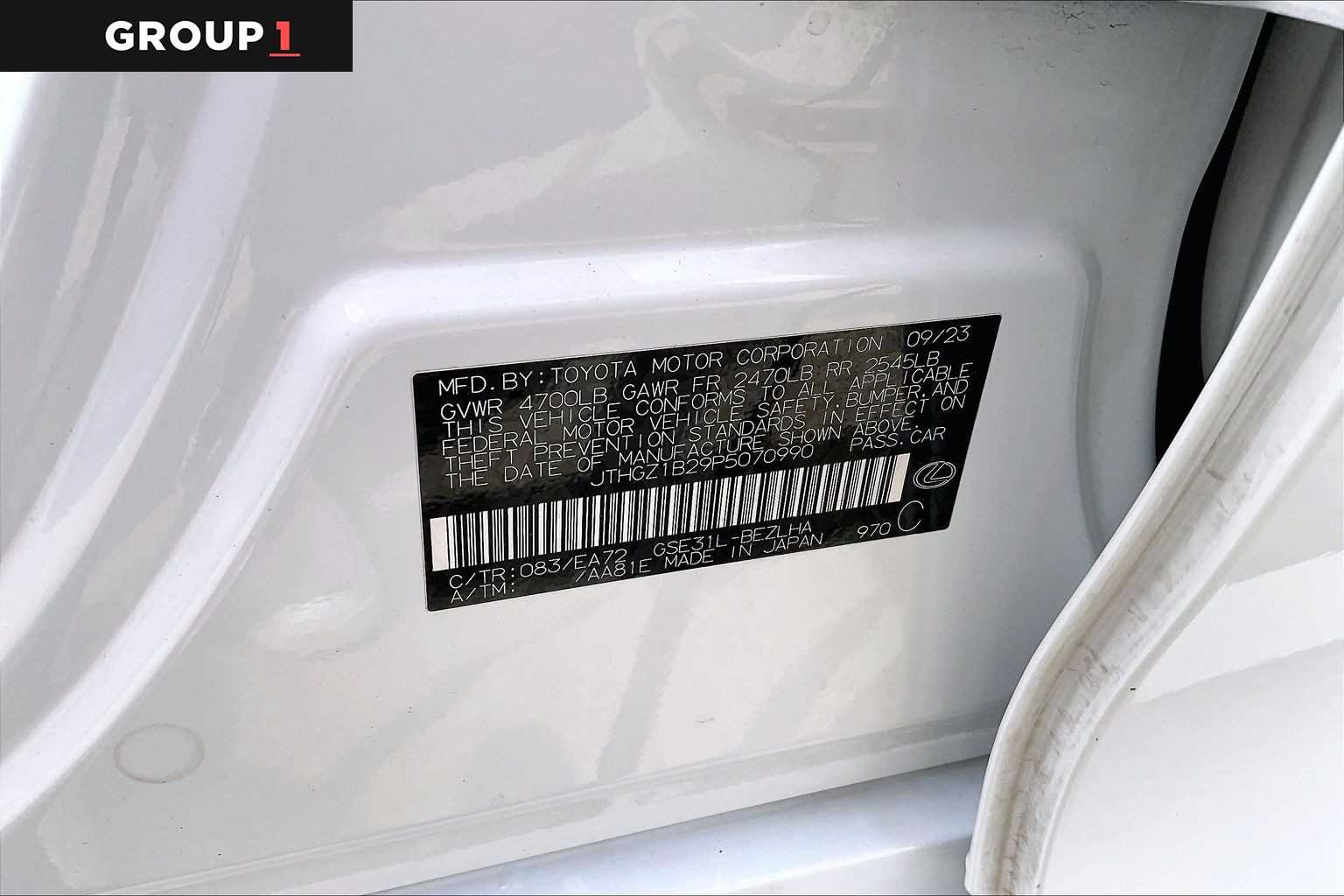 Used 2023 Ultra White Lexus F SPORT image 34