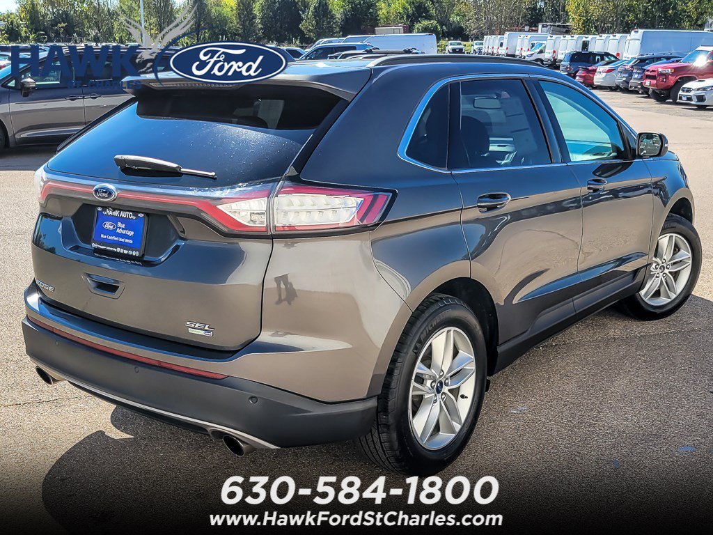 Certified Used 2017 Magnetic Metallic Ford SEL image 7