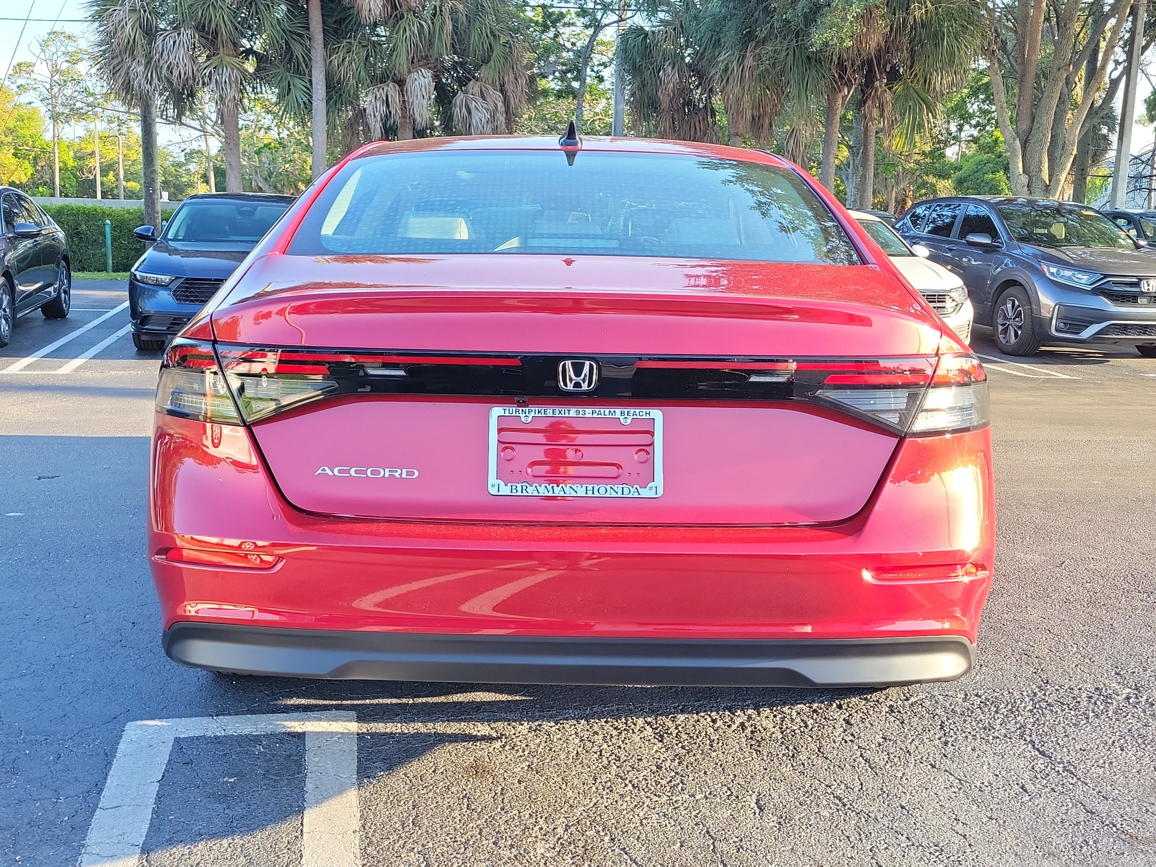 New 2026 Radiant Red Metallic Honda SE image 5