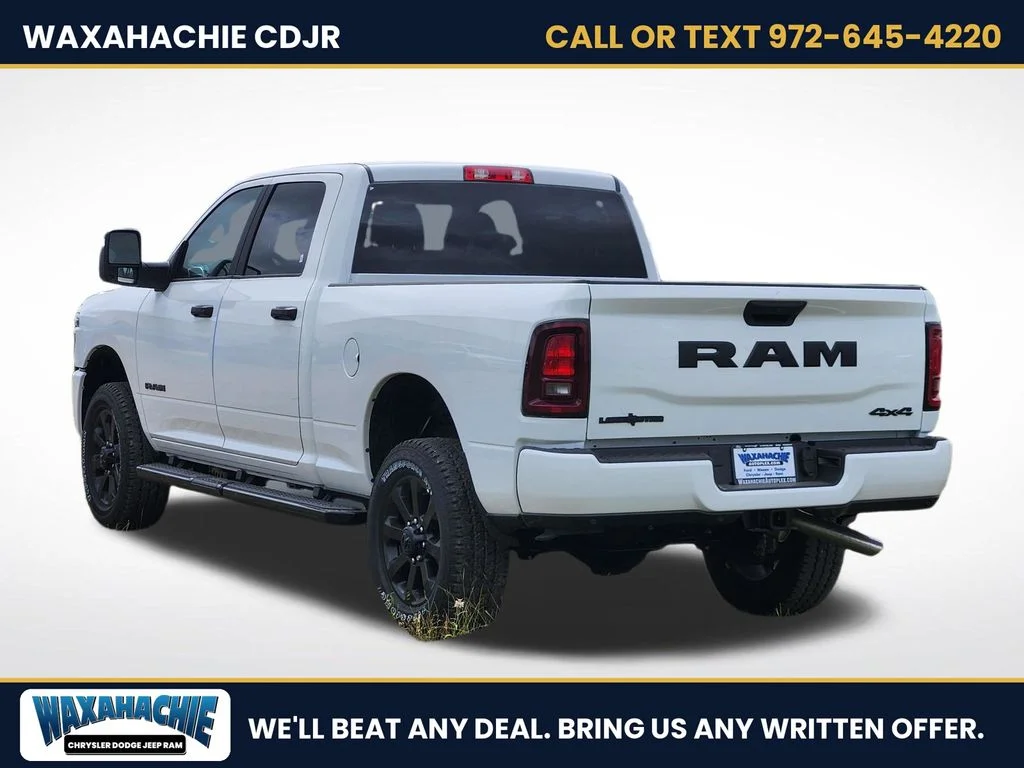 New 2026 Bright White Clear-Coat Exterior Paint RAM Big Horn image 3
