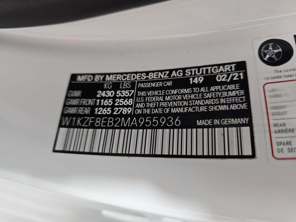 Used 2021 Polar White Mercedes-Benz E 350 image 34