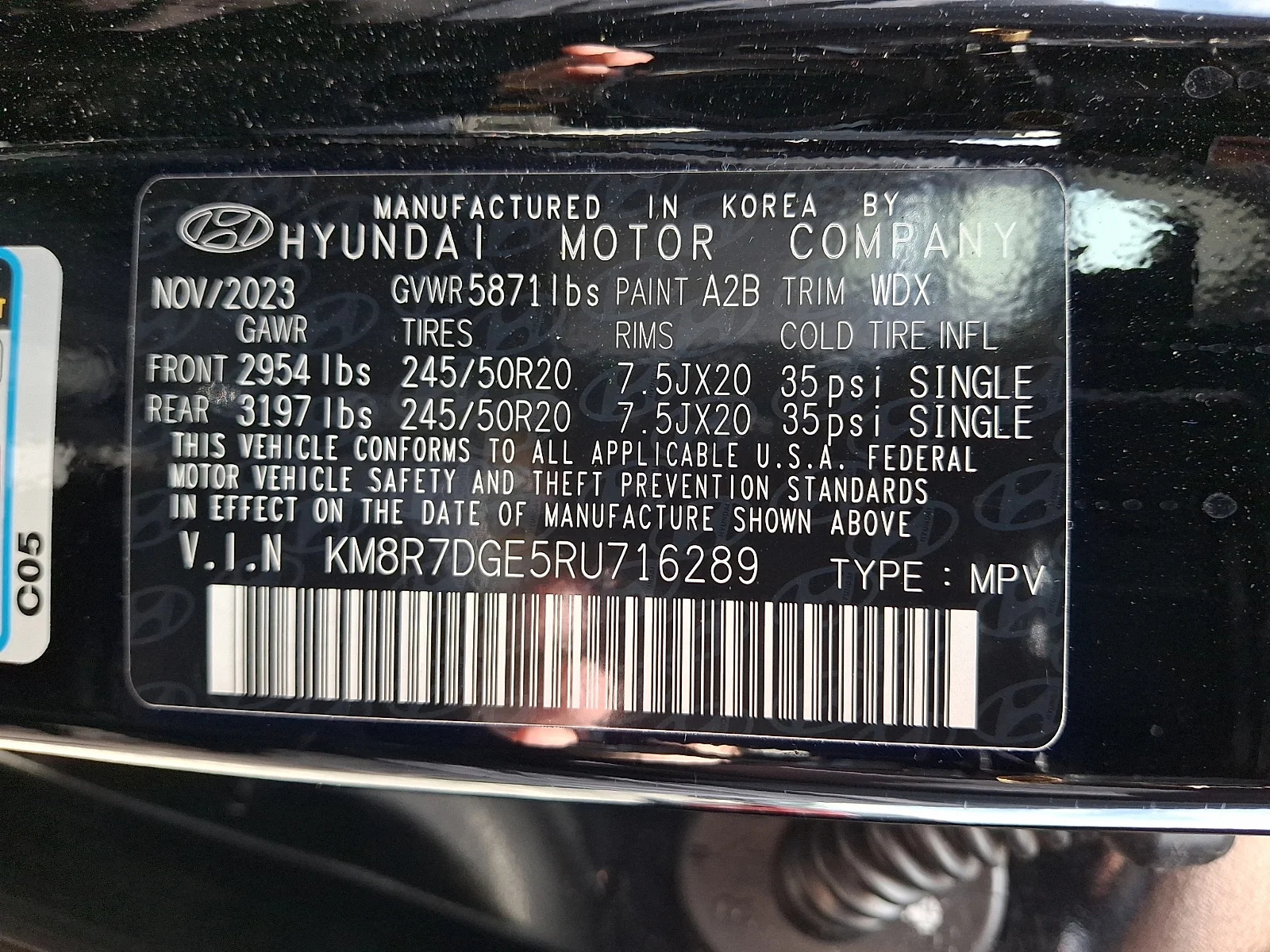 Used 2024 Black Hyundai Calligraphy image 28