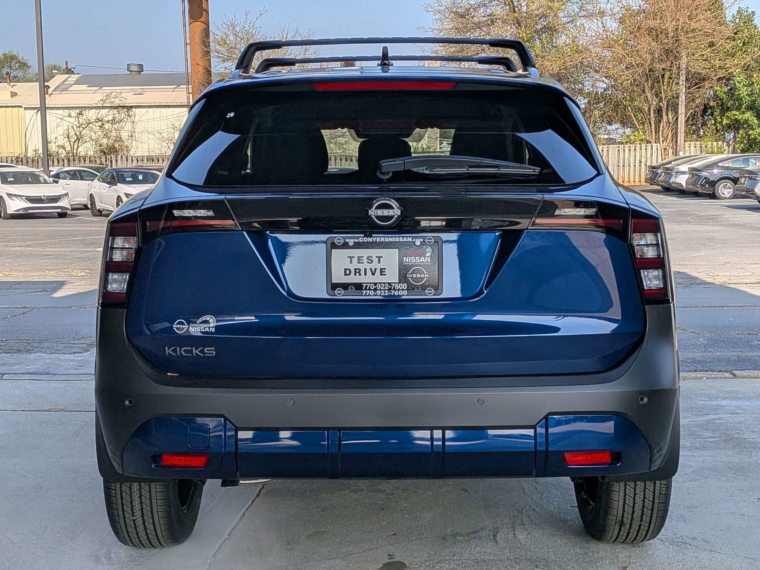 New 2027 Deep Blue Pearl Nissan SV image 4