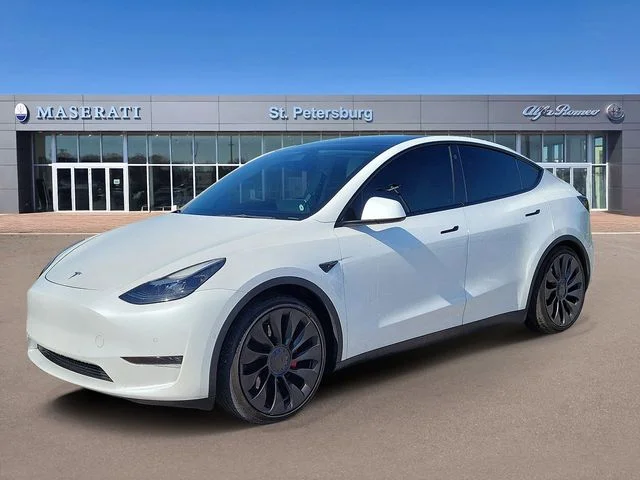 Used 2022 Tesla Model Y Performance with VIN 7SAYGDEF0NF415642 for sale in Pinellas Park, FL