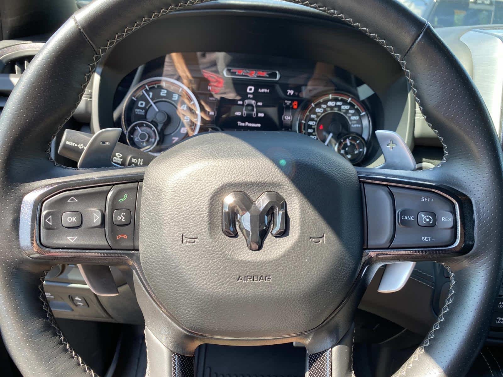 Used 2022 Diamond Black Crystal Pearlcoat Ram TRX image 22
