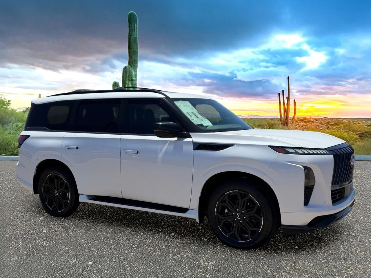 New 2027 RADIANT WHITE INFINITI Sport 4WD image 2