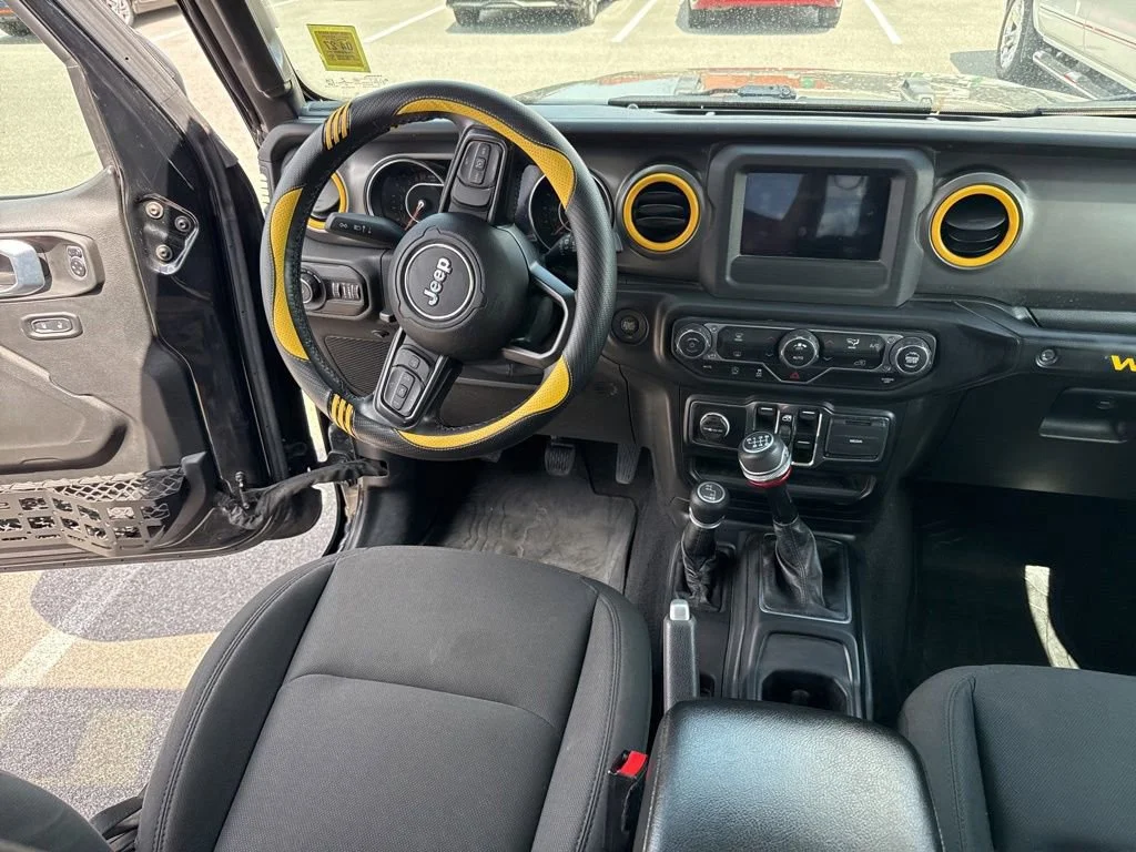 Used 2021 Black Clearcoat Jeep Unlimited Sport S image 11