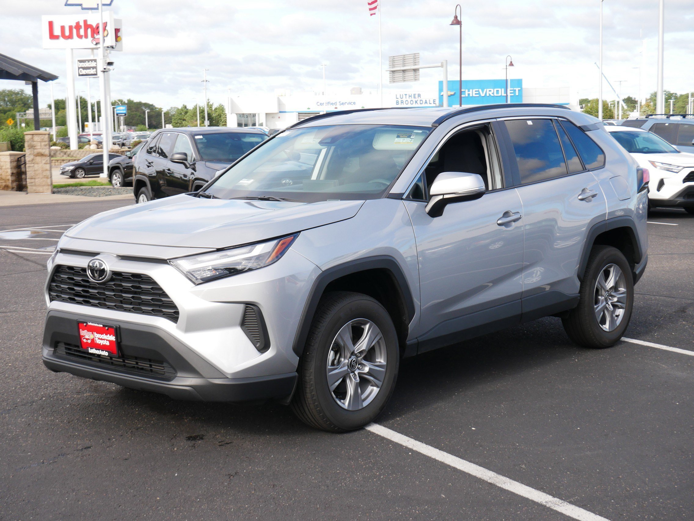 Certified Used 2025 Silver Sky Metallic Toyota XLE image 3