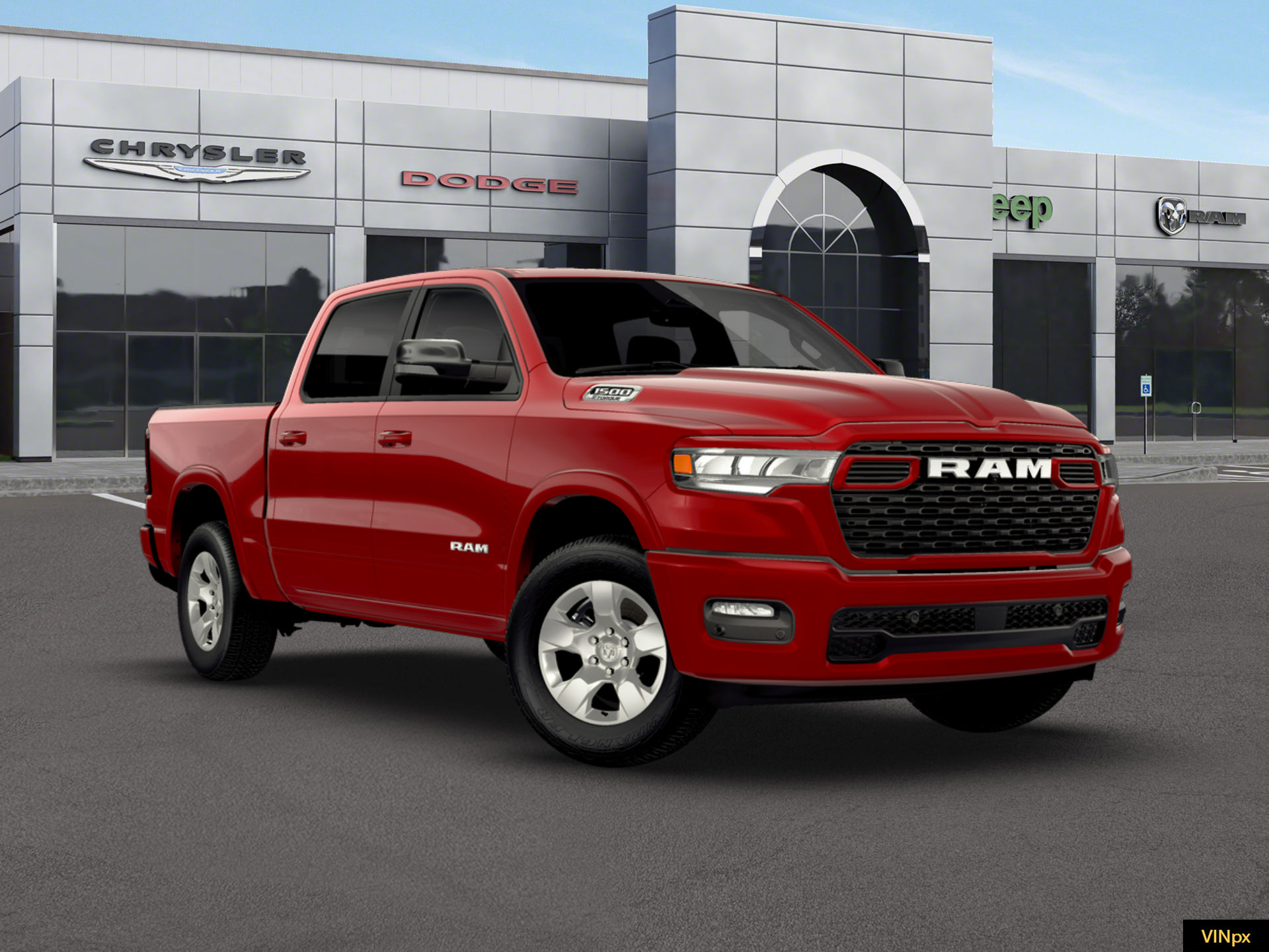 New 2026 Molten Red Pearl-Coat Exterior Paint RAM  image 11